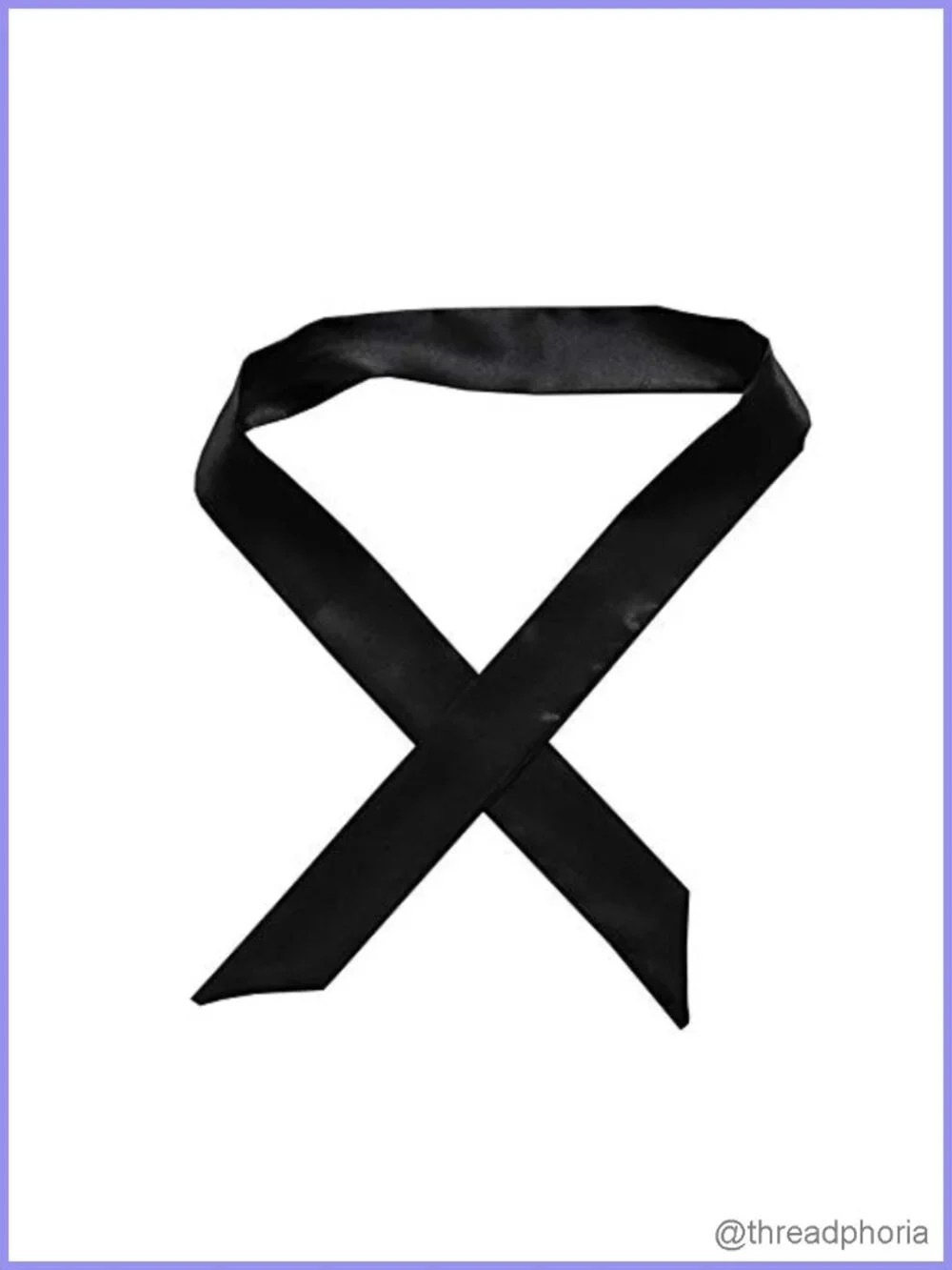 Imitated Silk Neckerchief Handbag Handle Wrap Ribbon Band Scarf Hair Head Band